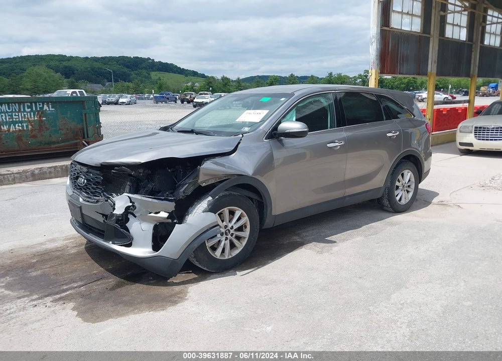 2019 KIA SORENTO 2.4L LX VIN: 5XYPG4A33KG509698