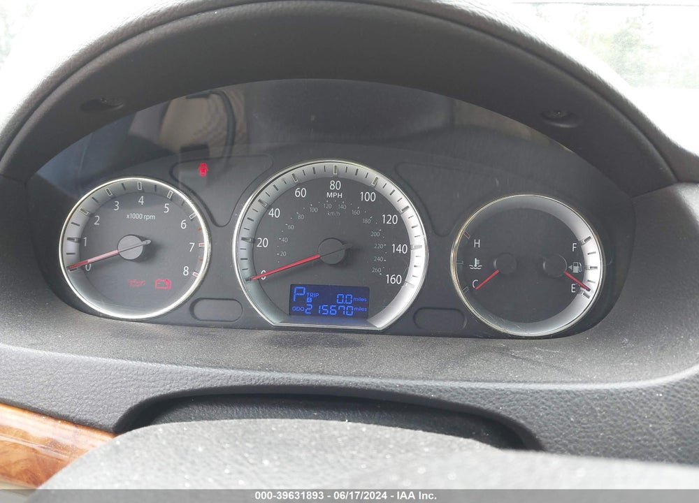 2009 HYUNDAI SONATA GLS VIN: 5NPET46C89H432941