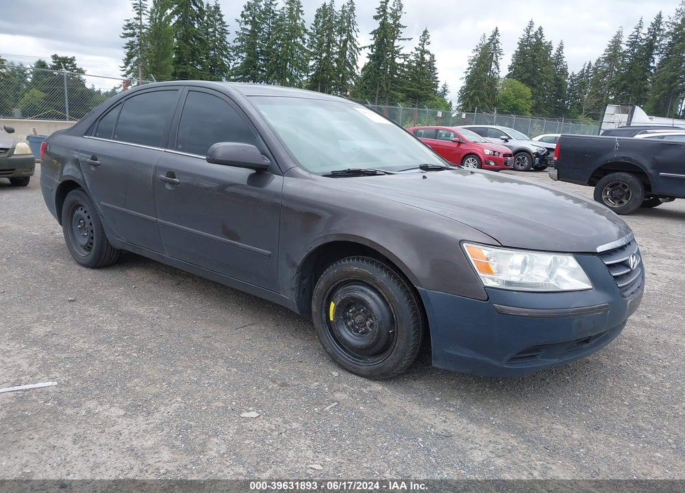 2009 HYUNDAI SONATA GLS VIN: 5NPET46C89H432941