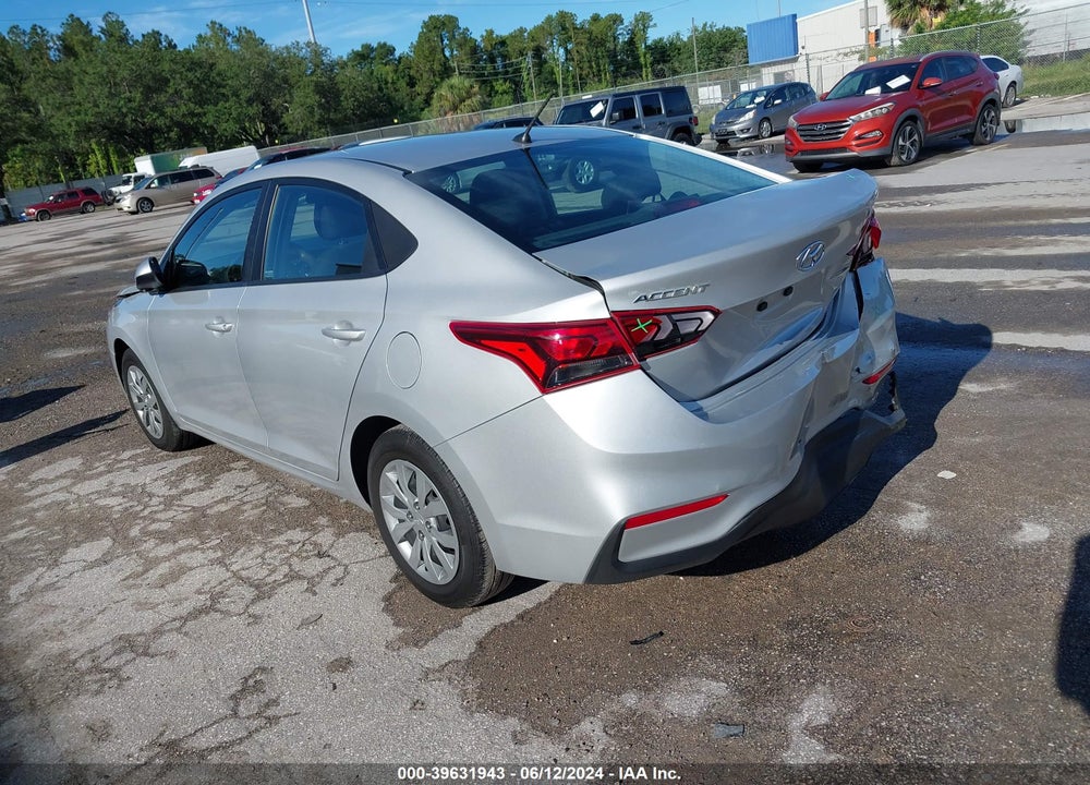 2022 HYUNDAI ACCENT SE VIN: 3KPC24A67NE185034