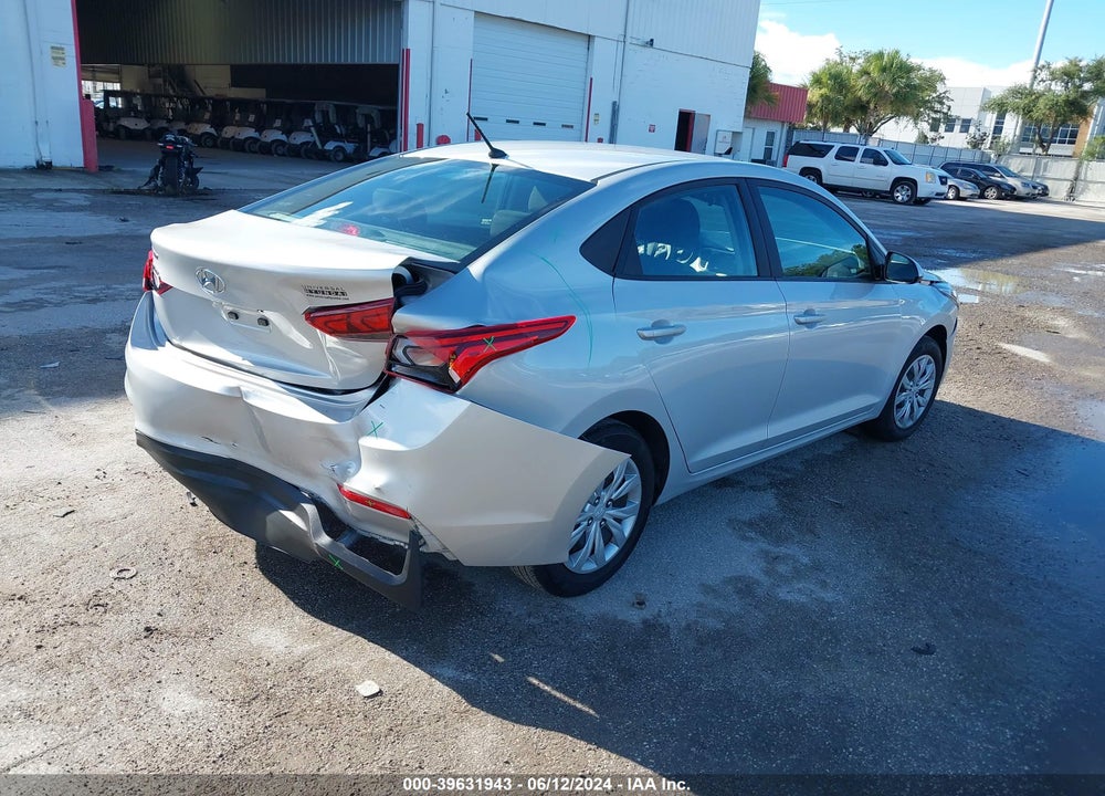 2022 HYUNDAI ACCENT SE VIN: 3KPC24A67NE185034