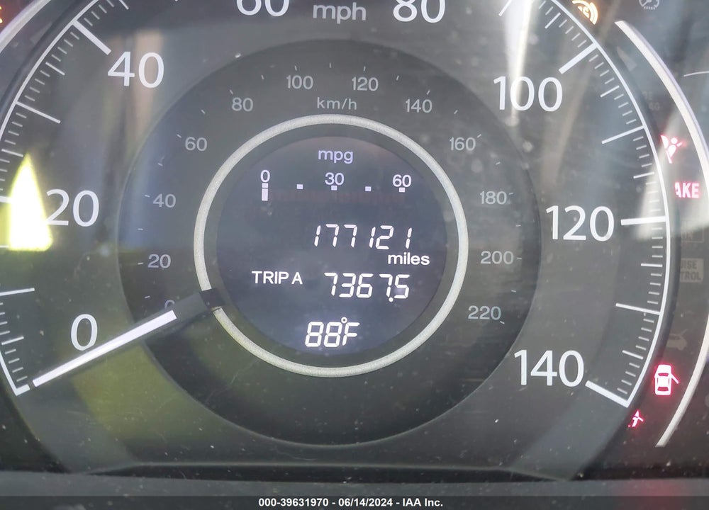 2012 HONDA CR-V EX-L VIN: 5J6RM3H78CL004213