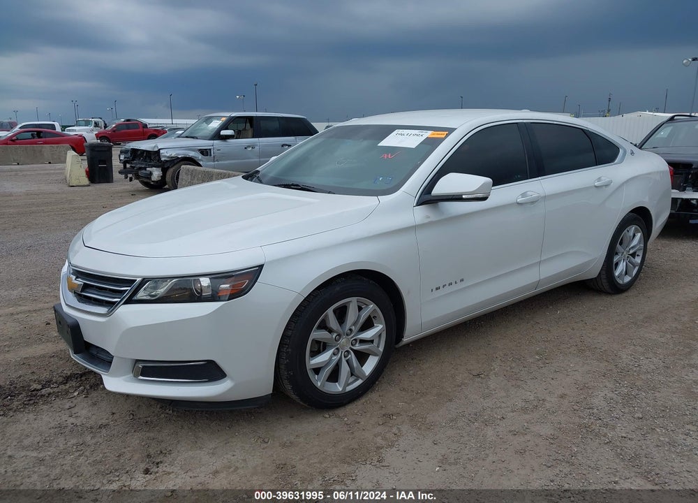 2016 CHEVROLET IMPALA 2LT VIN: 2G1115S31G9157812