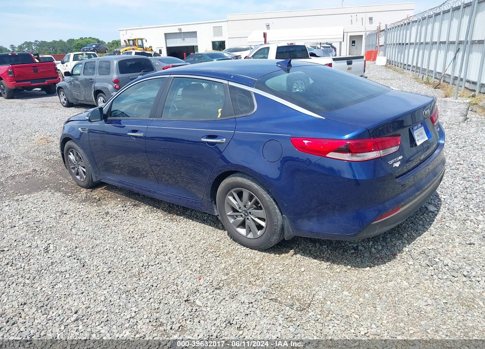 2016 KIA OPTIMA LX TURBO VIN: 5XXGT4L13GG092960