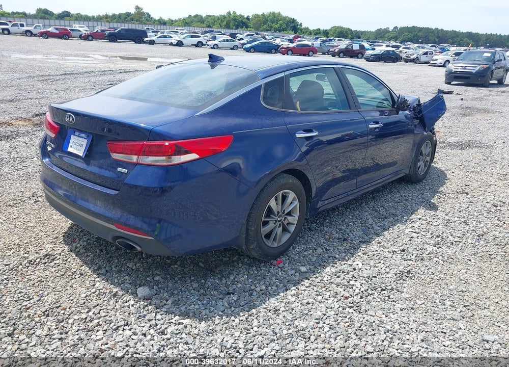 2016 KIA OPTIMA LX TURBO VIN: 5XXGT4L13GG092960