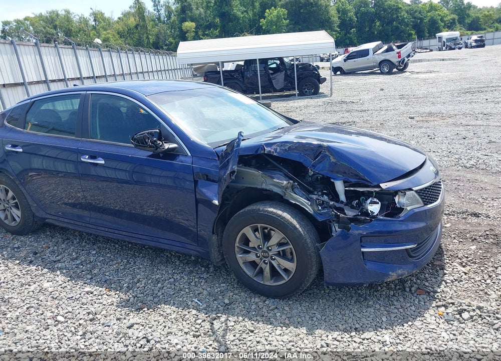 2016 KIA OPTIMA LX TURBO VIN: 5XXGT4L13GG092960