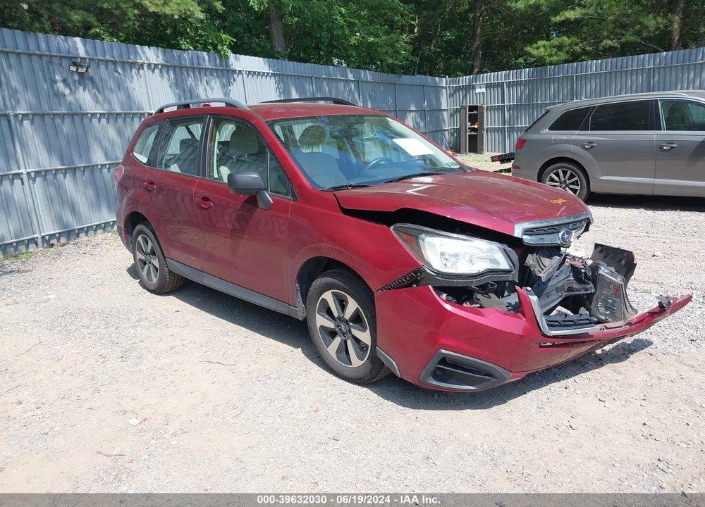 2017 SUBARU FORESTER 2.5I VIN: JF2SJABC7HH468423