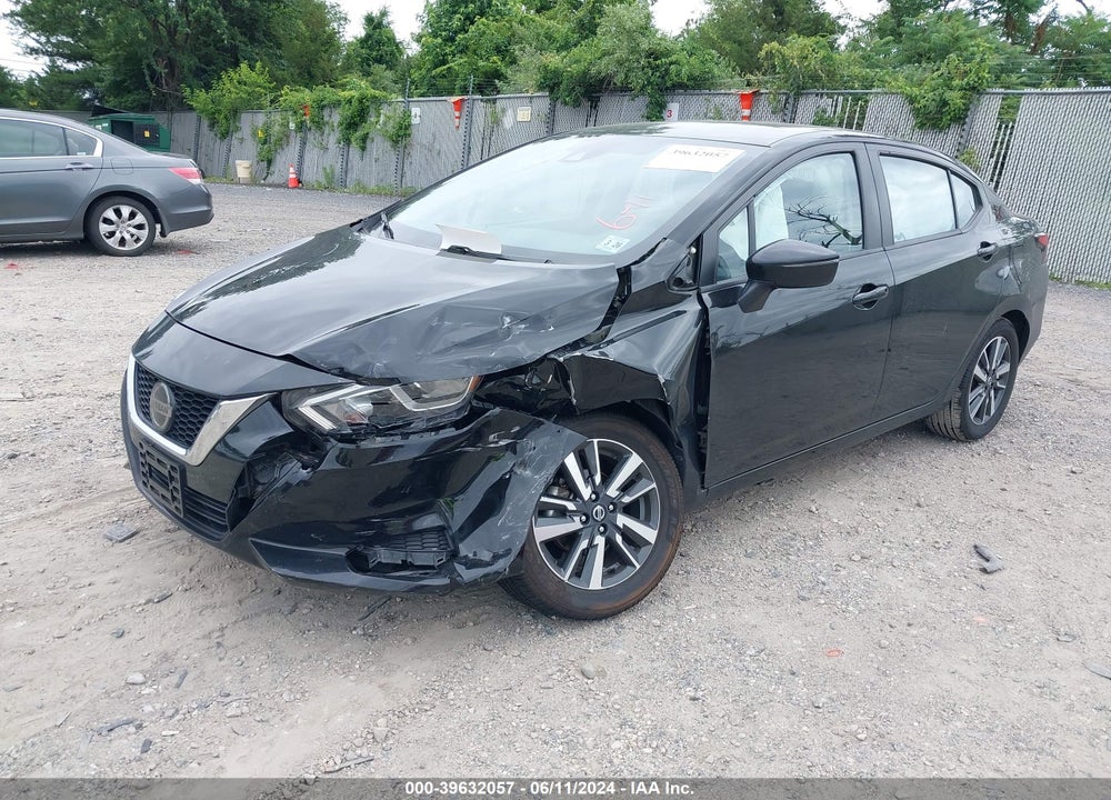 2021 NISSAN VERSA SV XTRONIC CVT VIN: 3N1CN8EV7ML855548