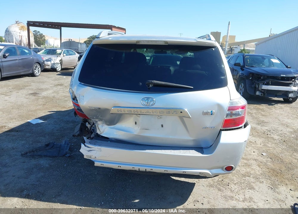 2008 TOYOTA HIGHLANDER HYBRID VIN: JTEEW41A182007568