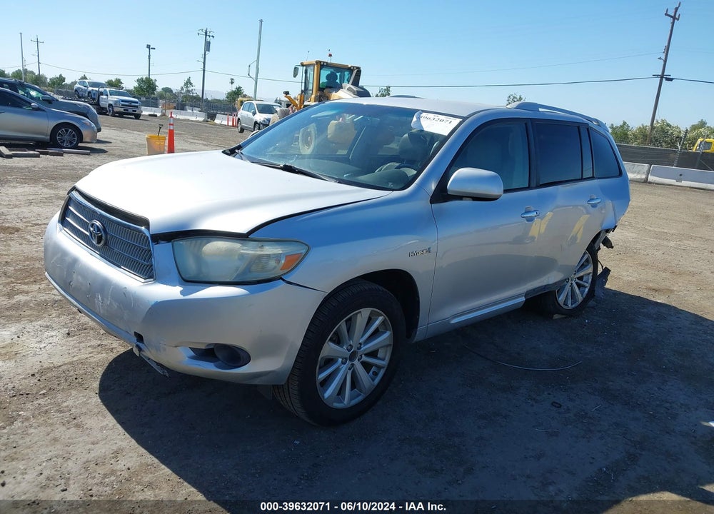 2008 TOYOTA HIGHLANDER HYBRID VIN: JTEEW41A182007568