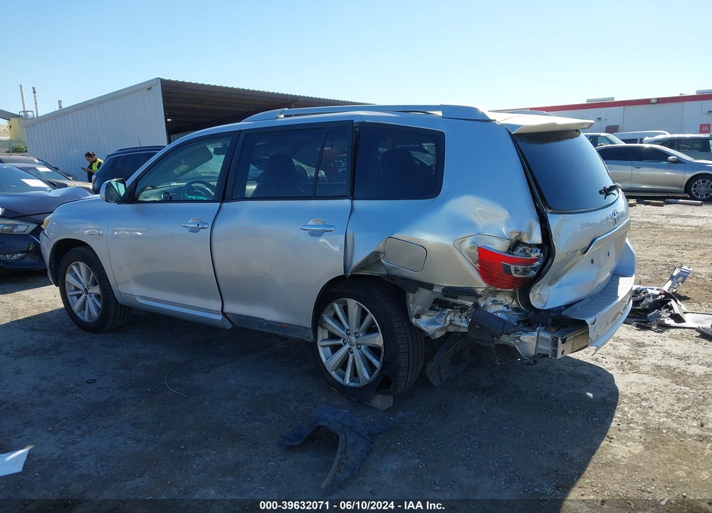 2008 TOYOTA HIGHLANDER HYBRID VIN: JTEEW41A182007568