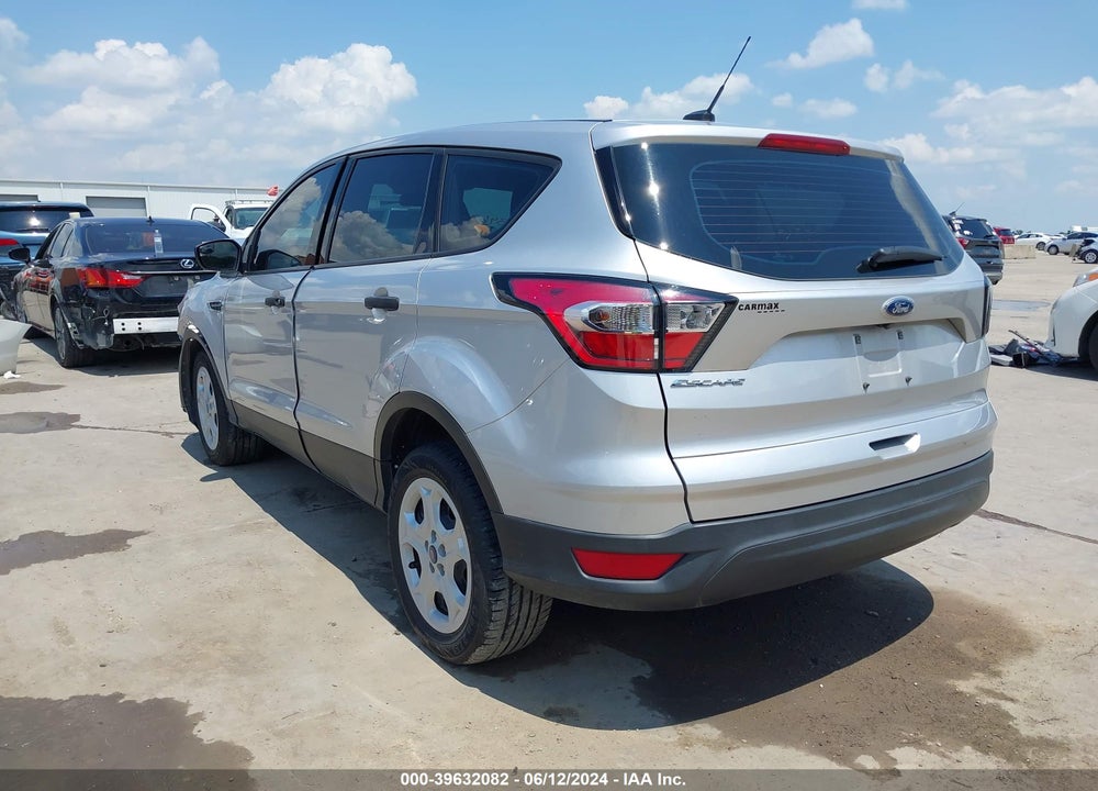 2018 FORD ESCAPE S VIN: 1FMCU0F75JUA30316