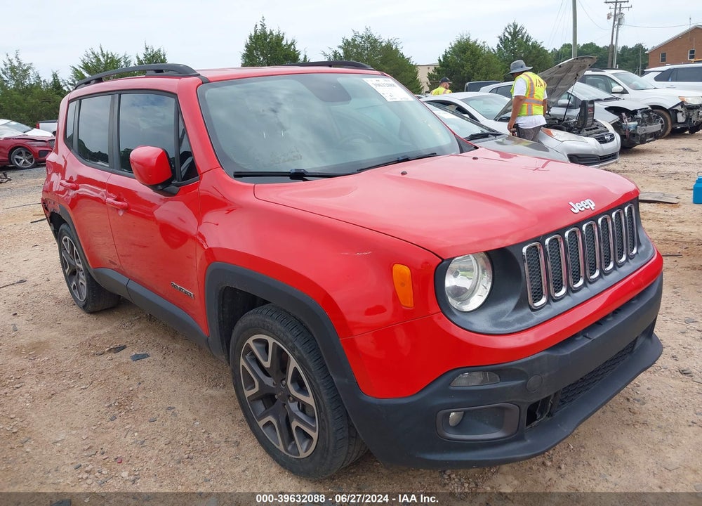 2016 JEEP RENEGADE LATITUDE VIN: ZACCJABTXGPD11463