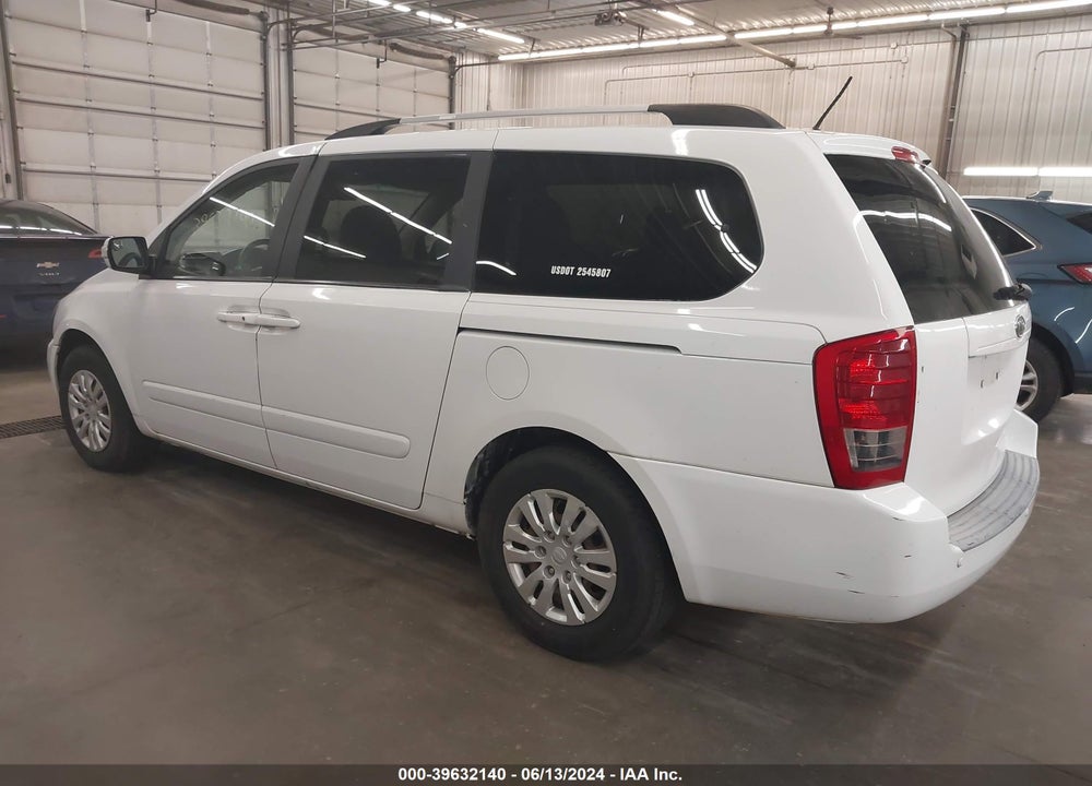 2011 KIA SEDONA LX VIN: KNDMG4C70B6370877