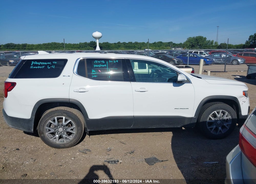 2021 GMC ACADIA FWD SLE VIN: 1GKKNKLA5MZ169835