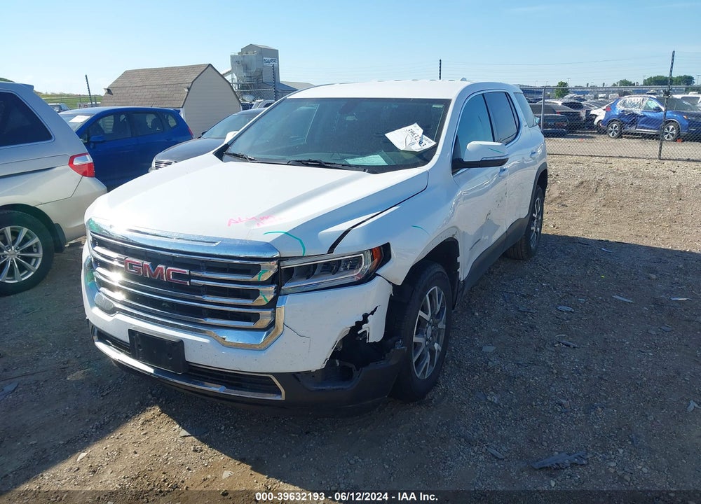 2021 GMC ACADIA FWD SLE VIN: 1GKKNKLA5MZ169835