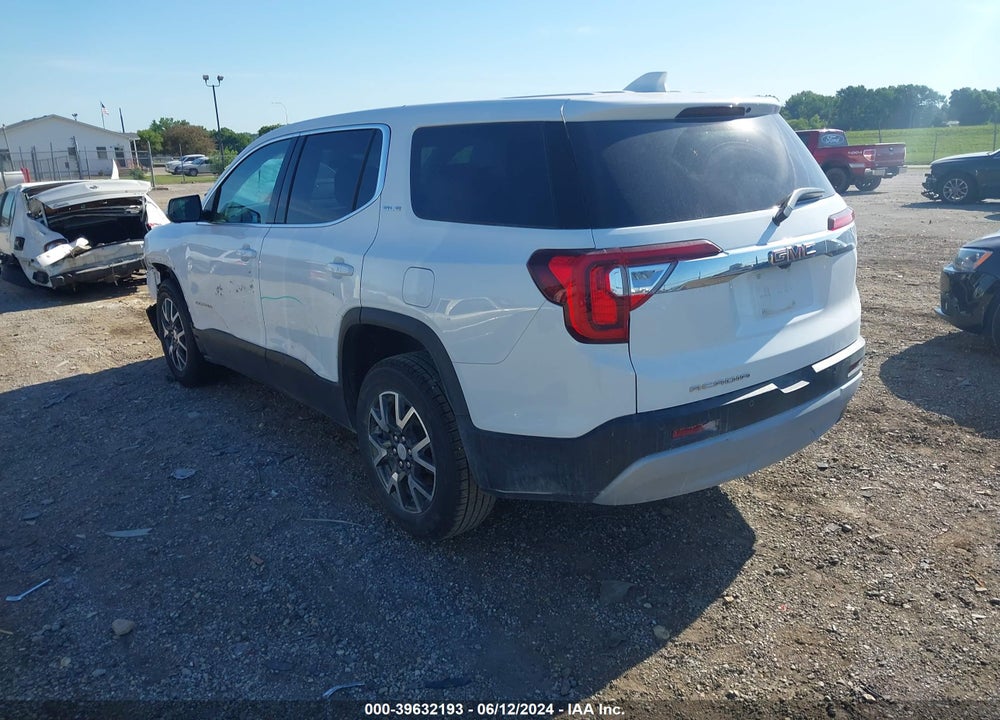 2021 GMC ACADIA FWD SLE VIN: 1GKKNKLA5MZ169835