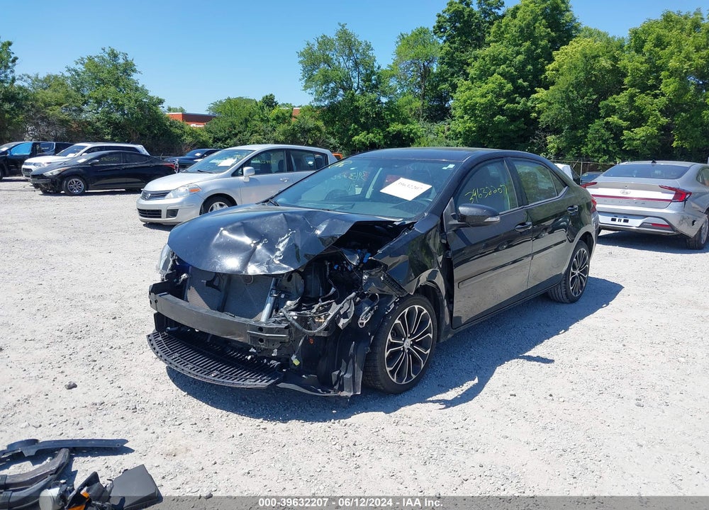 2014 TOYOTA COROLLA S PLUS VIN: 2T1BURHE0EC009327