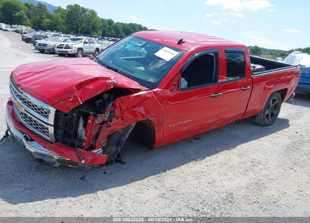 2014 CHEVROLET SILVERADO 1500 1LT VIN: 1GCVKREC9EZ375458