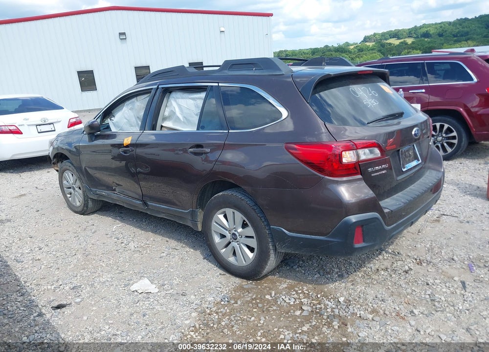 2019 SUBARU OUTBACK 2.5I PREMIUM VIN: 4S4BSAFC0K3320426