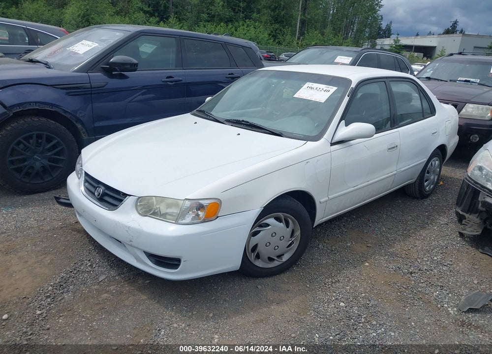 2001 TOYOTA COROLLA LE VIN: 1NXBR12E81Z538271