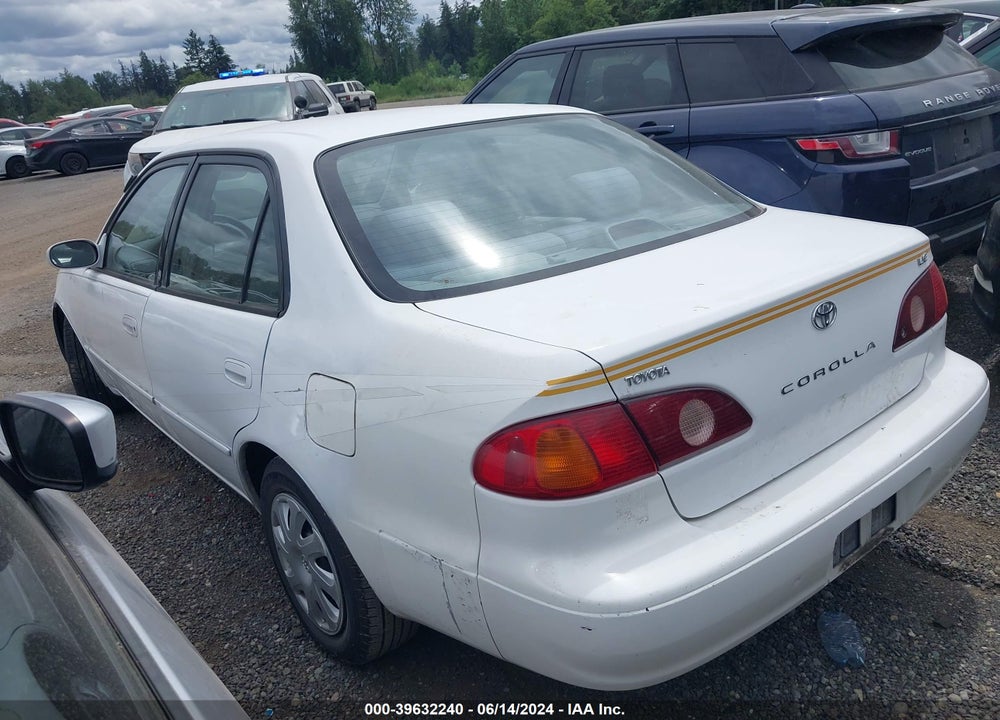2001 TOYOTA COROLLA LE VIN: 1NXBR12E81Z538271