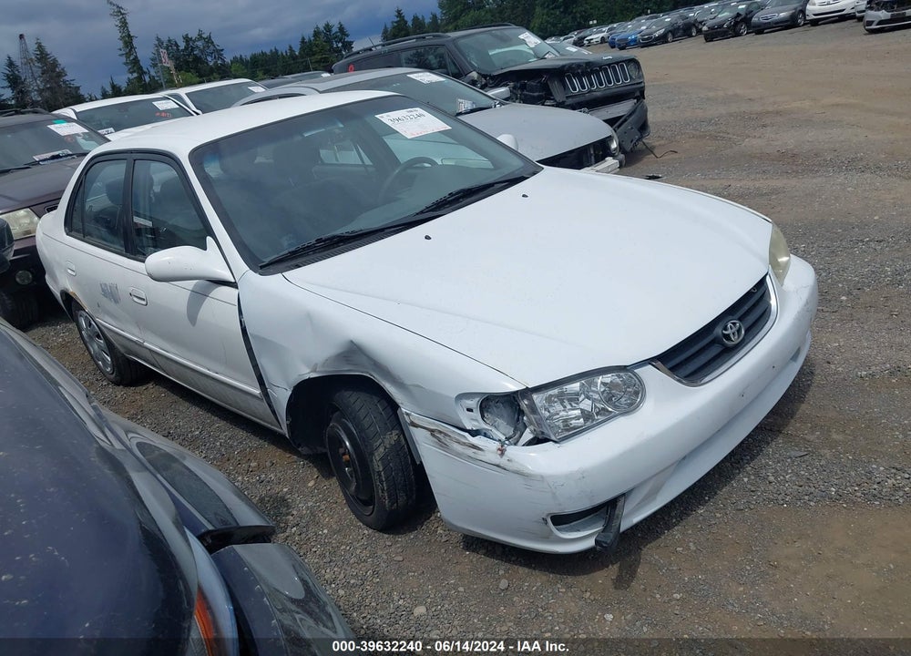 2001 TOYOTA COROLLA LE VIN: 1NXBR12E81Z538271