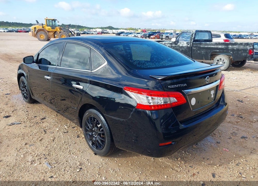 2015 NISSAN SENTRA S VIN: 3N1AB7AP9FY271935
