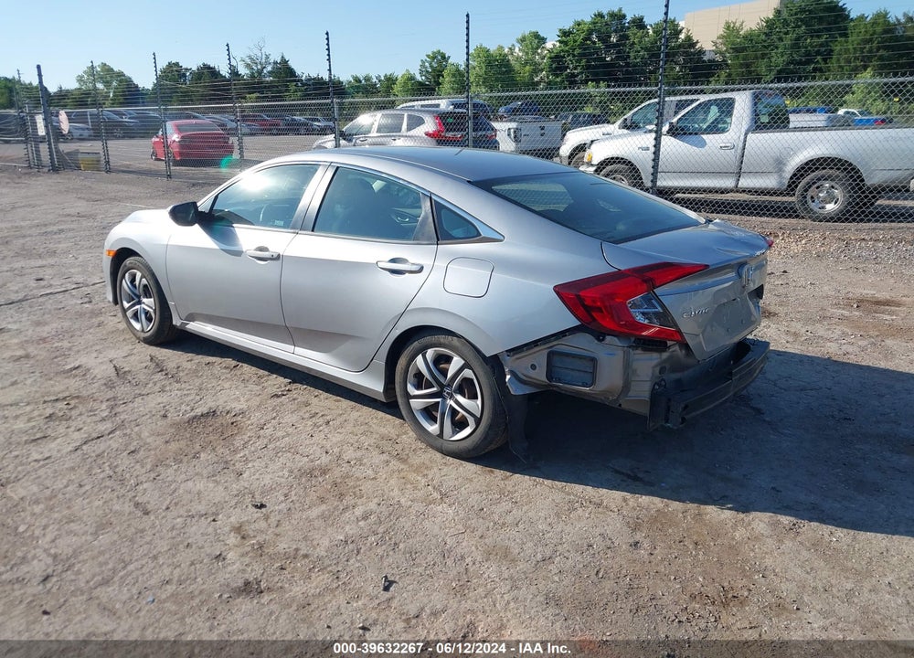 2018 HONDA CIVIC LX VIN: 2HGFC2F53JH572291