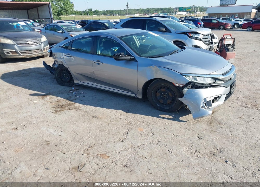 2018 HONDA CIVIC LX VIN: 2HGFC2F53JH572291