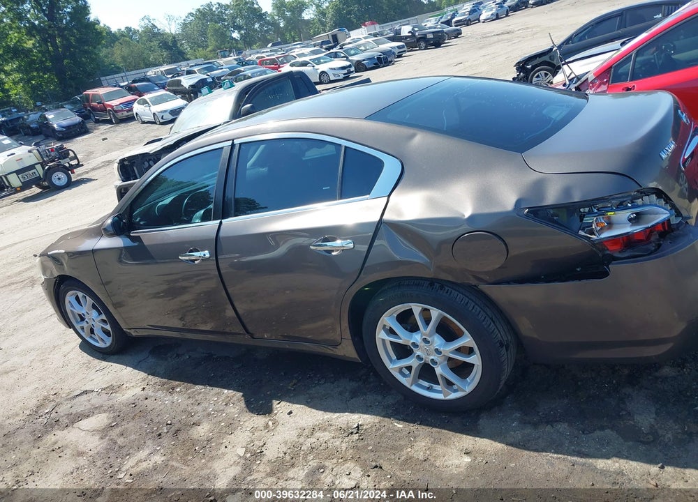 2012 NISSAN MAXIMA 3.5 S VIN: 1N4AA5AP8CC861252