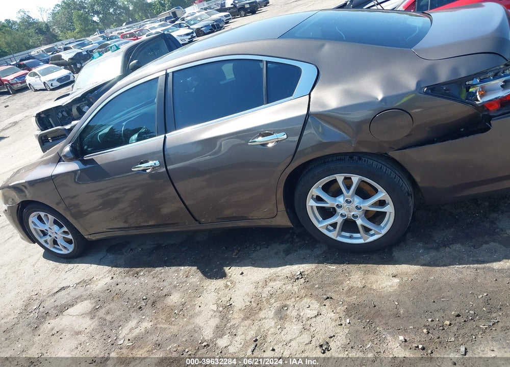 2012 NISSAN MAXIMA 3.5 S VIN: 1N4AA5AP8CC861252
