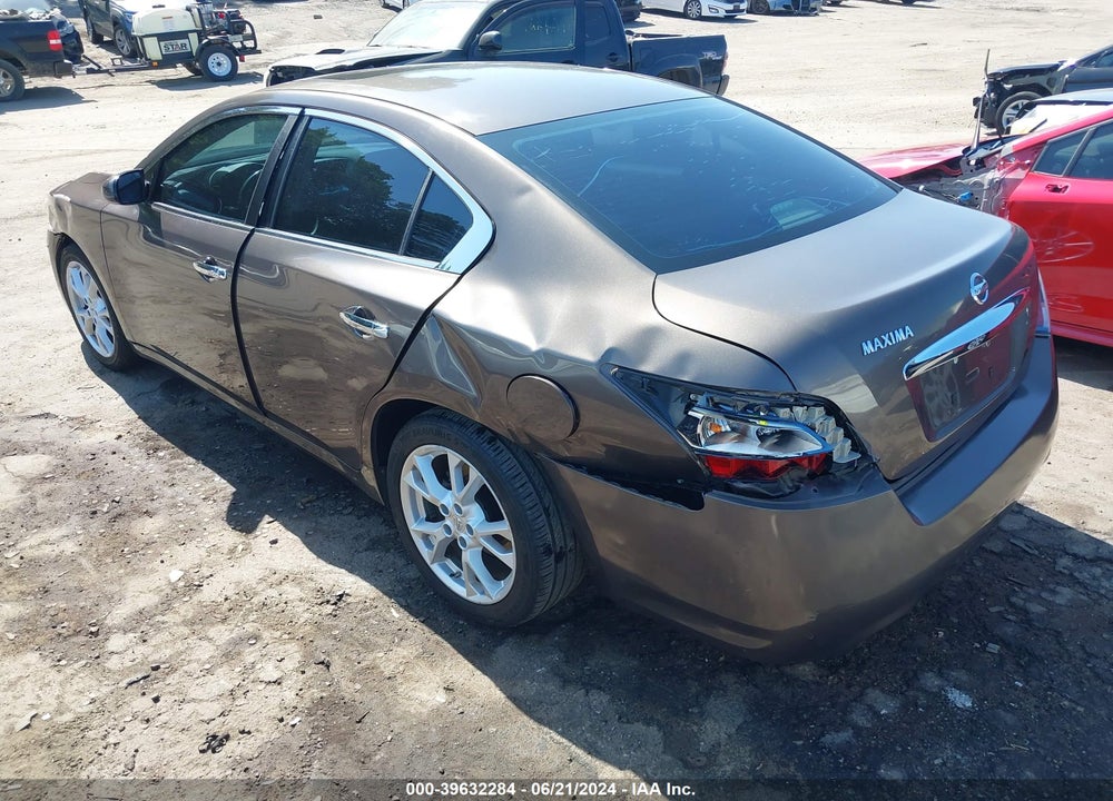 2012 NISSAN MAXIMA 3.5 S VIN: 1N4AA5AP8CC861252