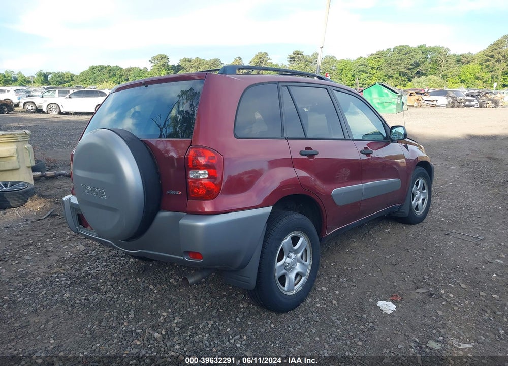 2004 TOYOTA RAV4 VIN: JTEHD20V040025450