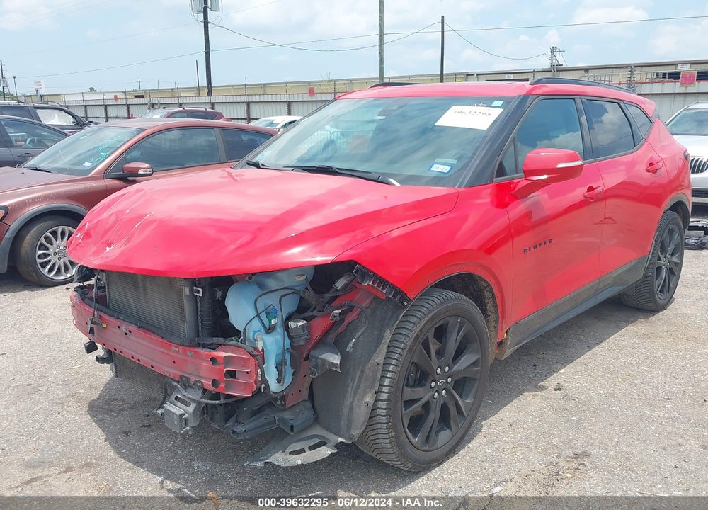 2019 CHEVROLET BLAZER RS VIN: 3GNKBERS2KS697291