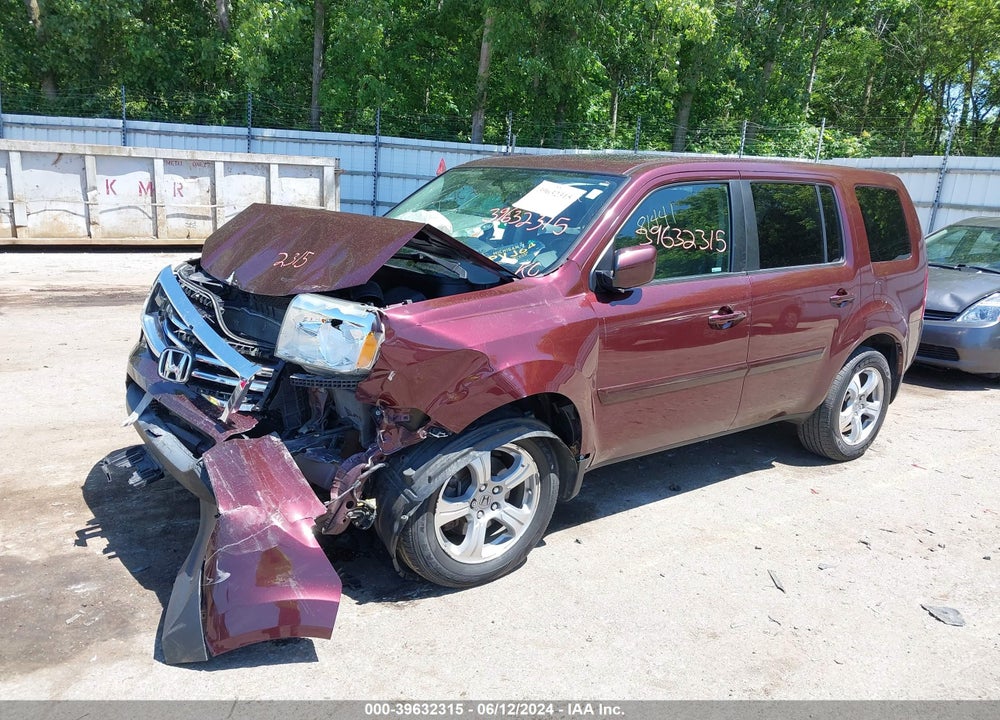 2013 HONDA PILOT VIN: 5FNYF4H54DB081441