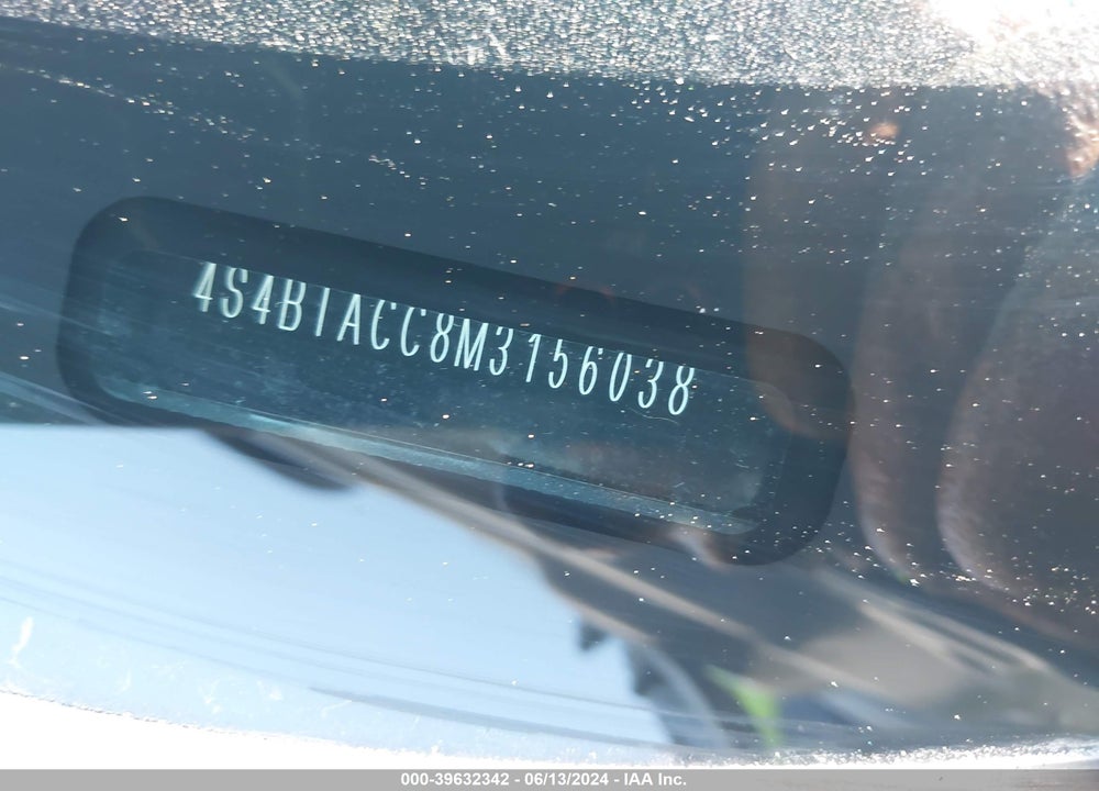 2021 SUBARU OUTBACK PREMIUM VIN: 4S4BTACC8M3156038