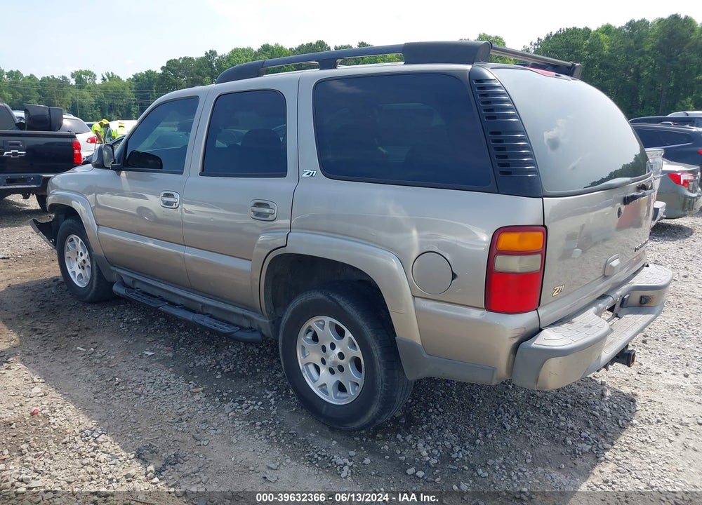 2003 CHEVROLET TAHOE Z71 VIN: 1GNEK13Z03R311922