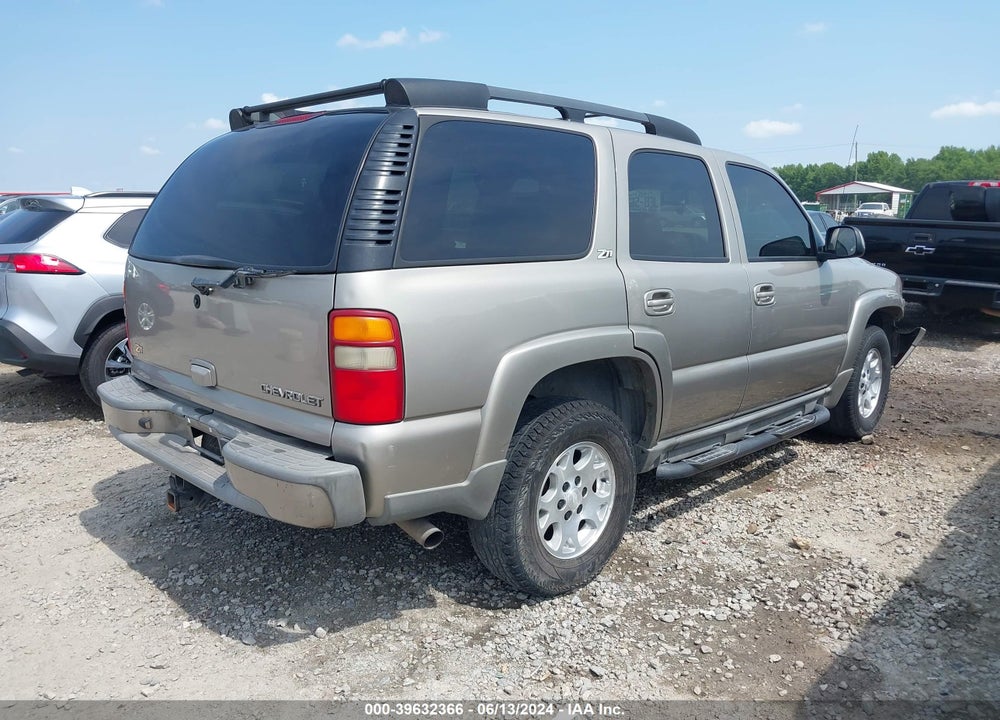 2003 CHEVROLET TAHOE Z71 VIN: 1GNEK13Z03R311922