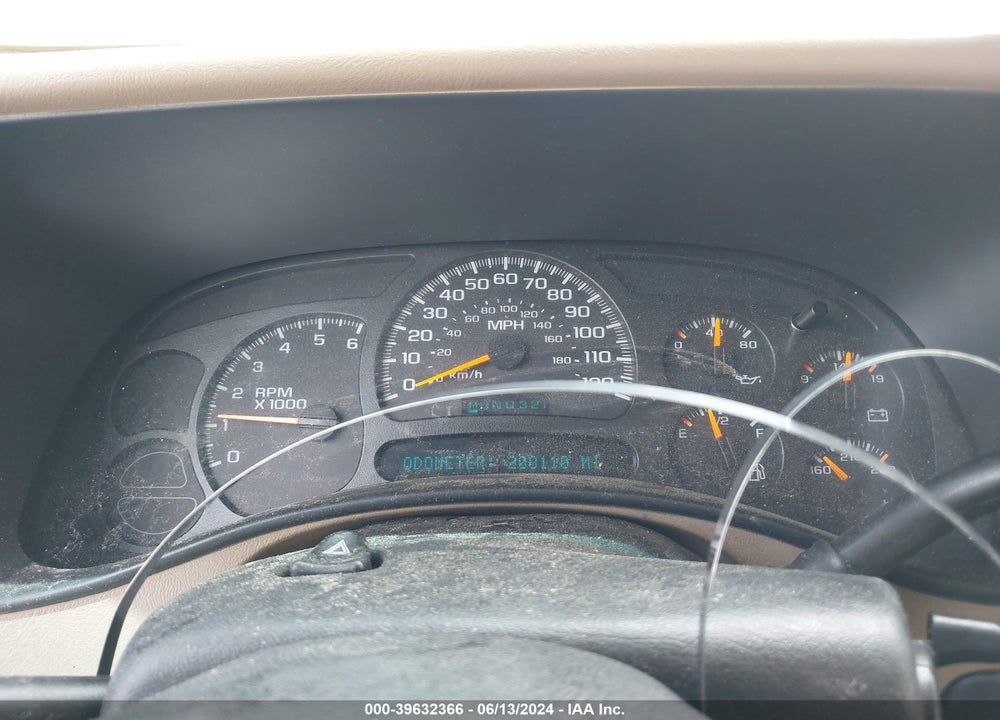 2003 CHEVROLET TAHOE Z71 VIN: 1GNEK13Z03R311922