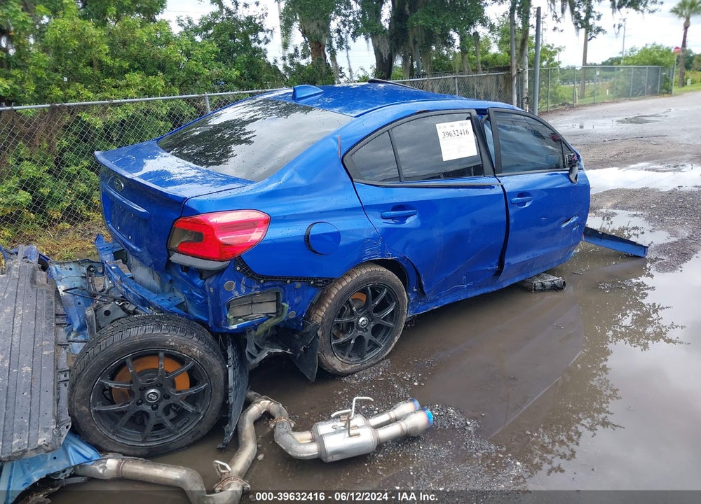 2015 SUBARU WRX LIMITED VIN: JF1VA1G68F9835275