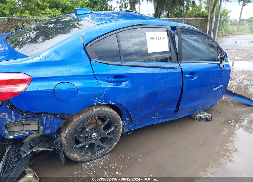2015 SUBARU WRX LIMITED VIN: JF1VA1G68F9835275