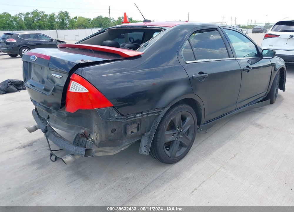 2010 FORD FUSION SPORT VIN: 3FAHP0KC6AR106501