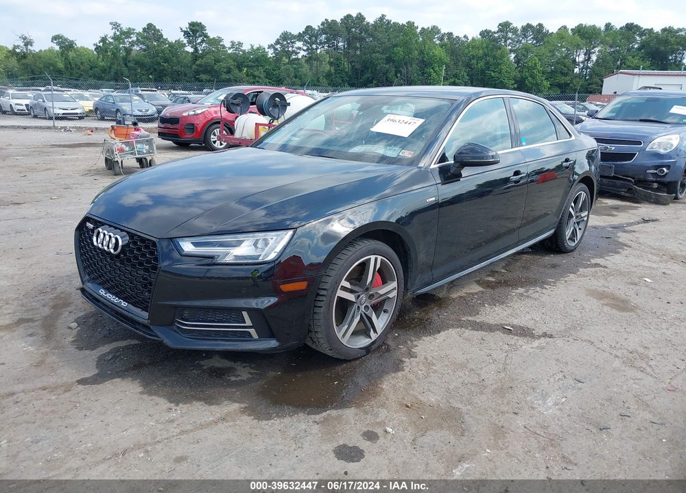 2017 AUDI A4 2.0T PREMIUM VIN: WAUENAF47HN024976