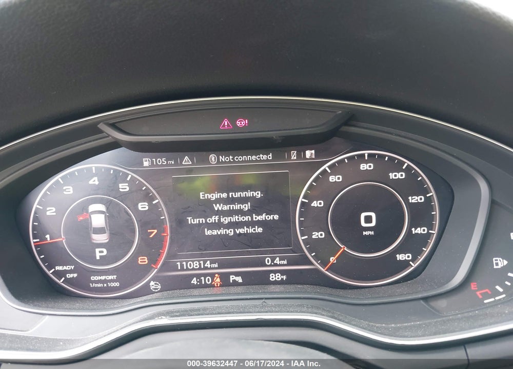 2017 AUDI A4 2.0T PREMIUM VIN: WAUENAF47HN024976