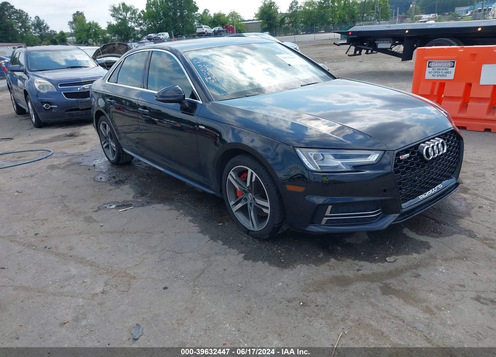 2017 AUDI A4 2.0T PREMIUM VIN: WAUENAF47HN024976