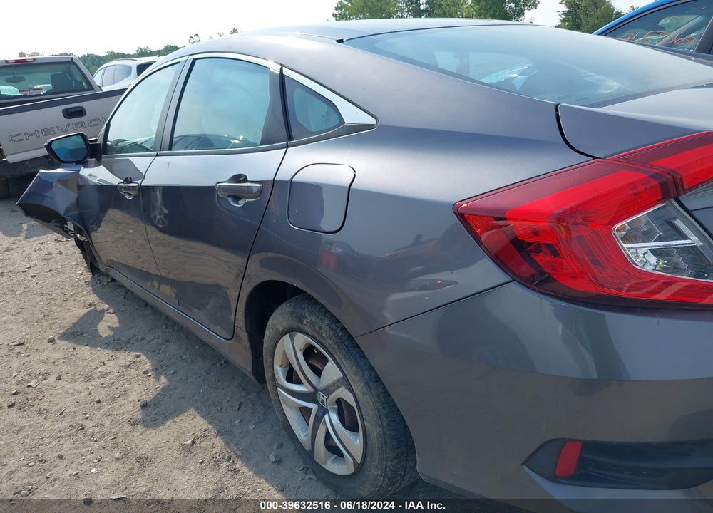 2018 HONDA CIVIC LX VIN: 19XFC2F59JE042398