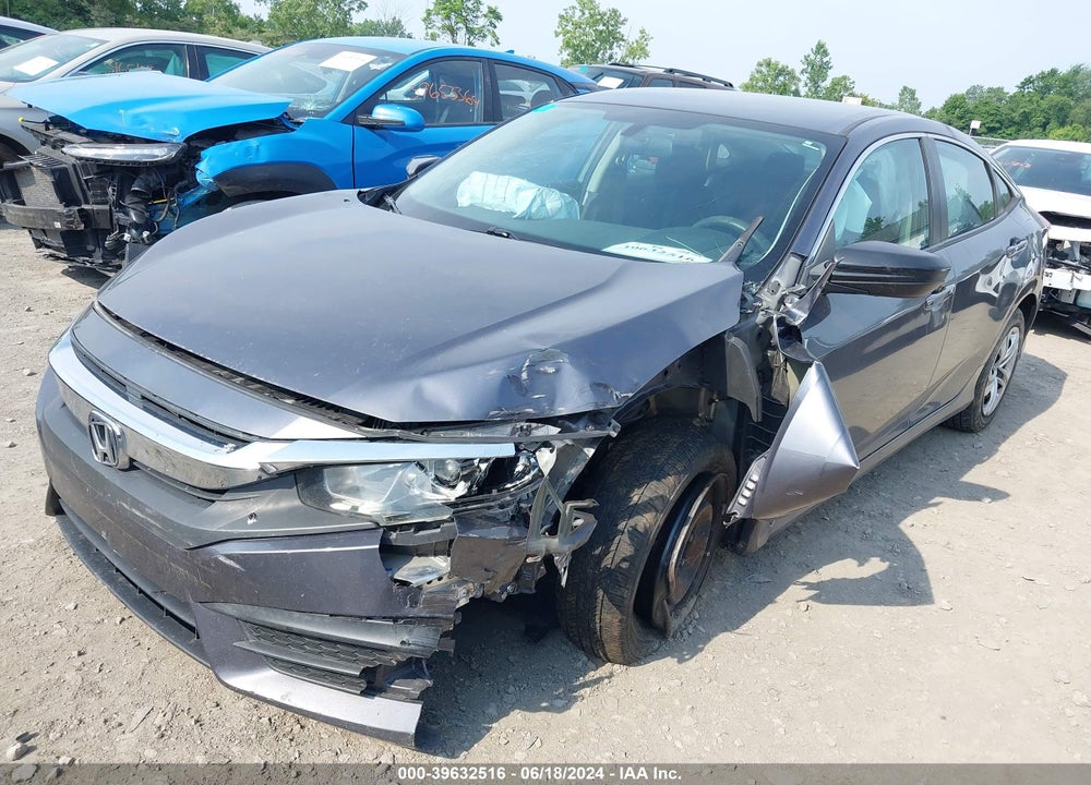 2018 HONDA CIVIC LX VIN: 19XFC2F59JE042398