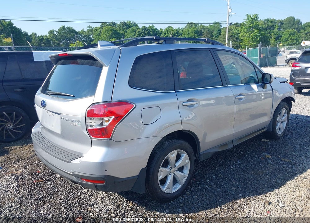 2016 SUBARU FORESTER 2.5I LIMITED VIN: JF2SJAHC9GH448194