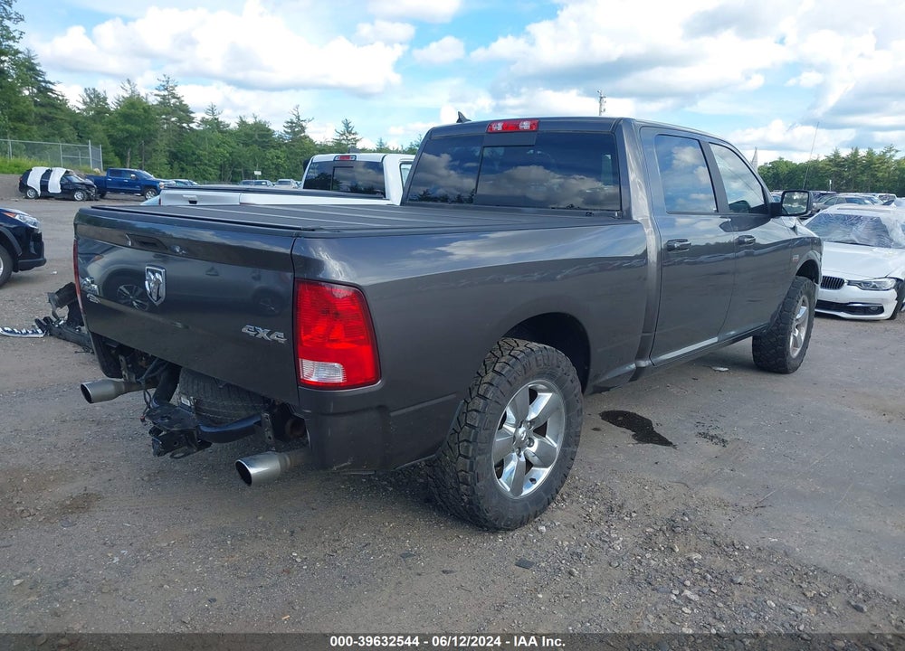 2019 RAM 1500 CLASSIC BIG HORN 4X4 6'4 BOX VIN: 1C6RR7TT5KS576063